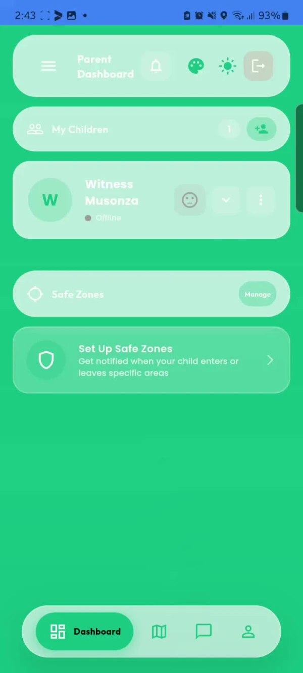 Safe Zone Setup